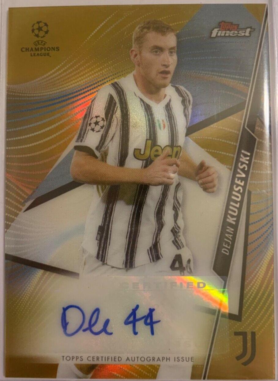 Dejan Kulusevski [Gold Refractor] #FA-DK