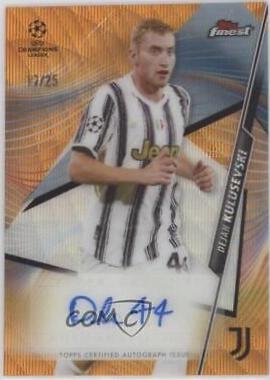 Dejan Kulusevski [Orange Wave Refractor] #FA-DK