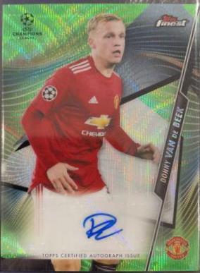 Donny Van de Beek [Neon Green Refractor] #FA-DV