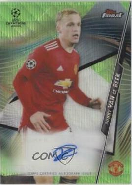 Donny Van de Beek [Neon Green Wave Refractor] #FA-DV