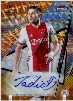 Dusan Tadic [Orange Wave Refractor] #FA-DT