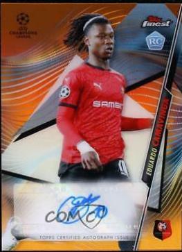 Eduardo Camavinga [Orange Refractor] #FA-EC