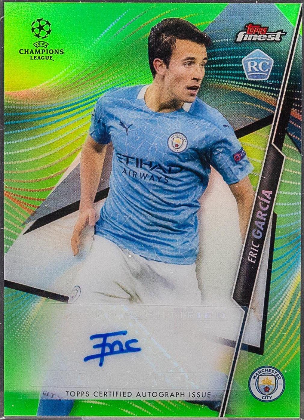 Eric Garcia [Neon Green Refractor] #FA-EG