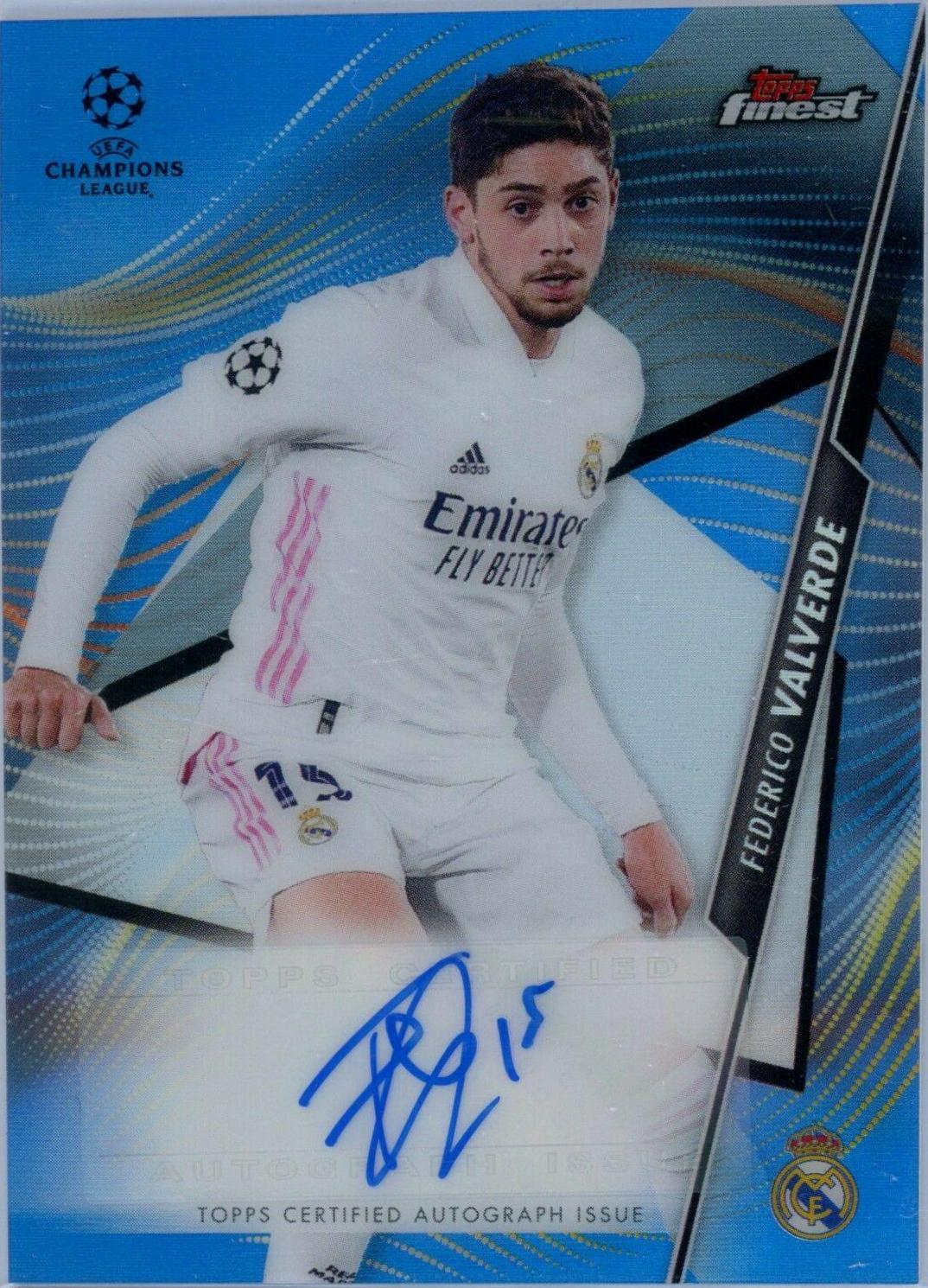 Federico Valverde [Blue Refractor] #FA-FV