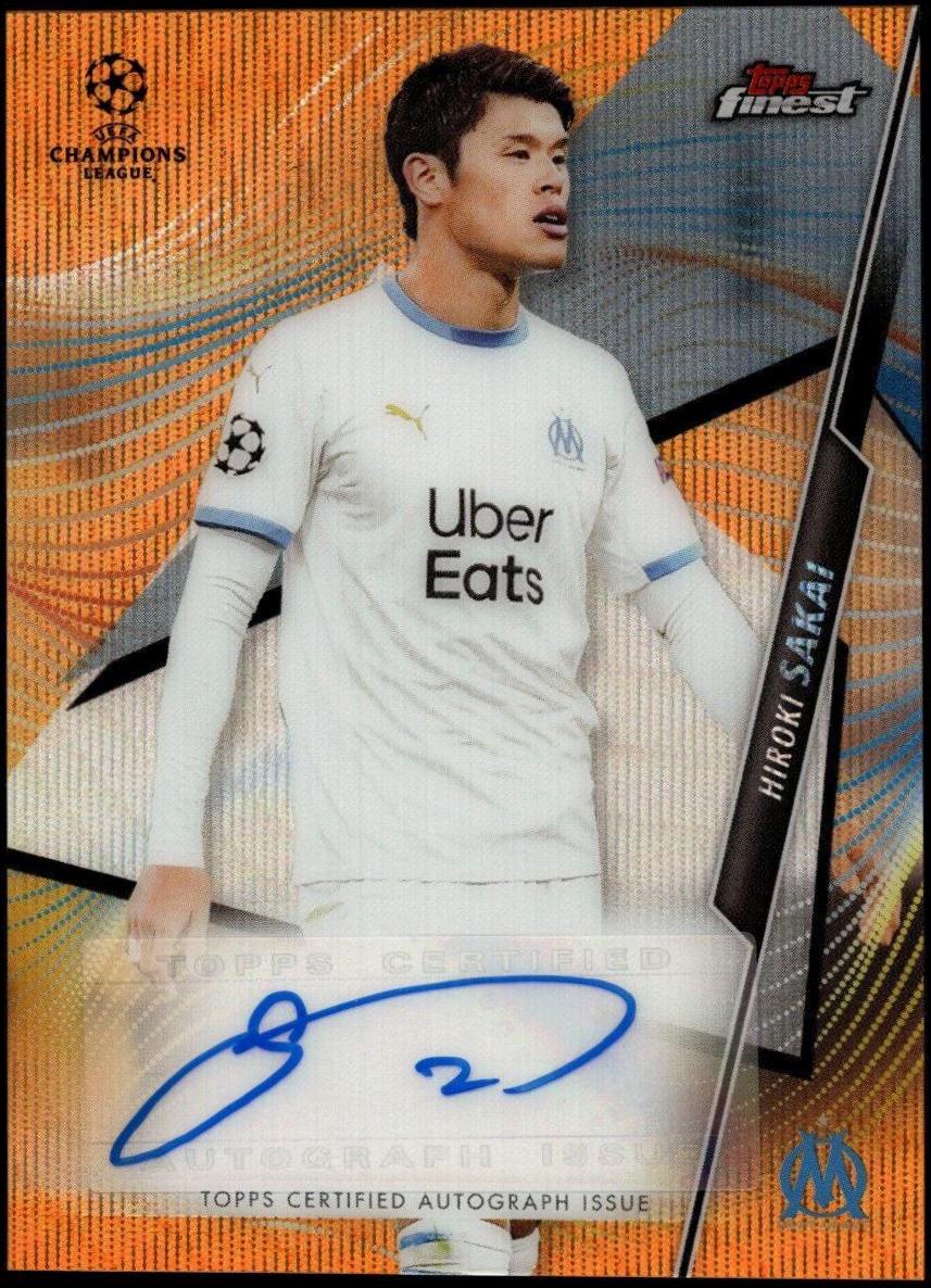 Hiroki Sakai [Orange Wave Refractor] #FA-HS