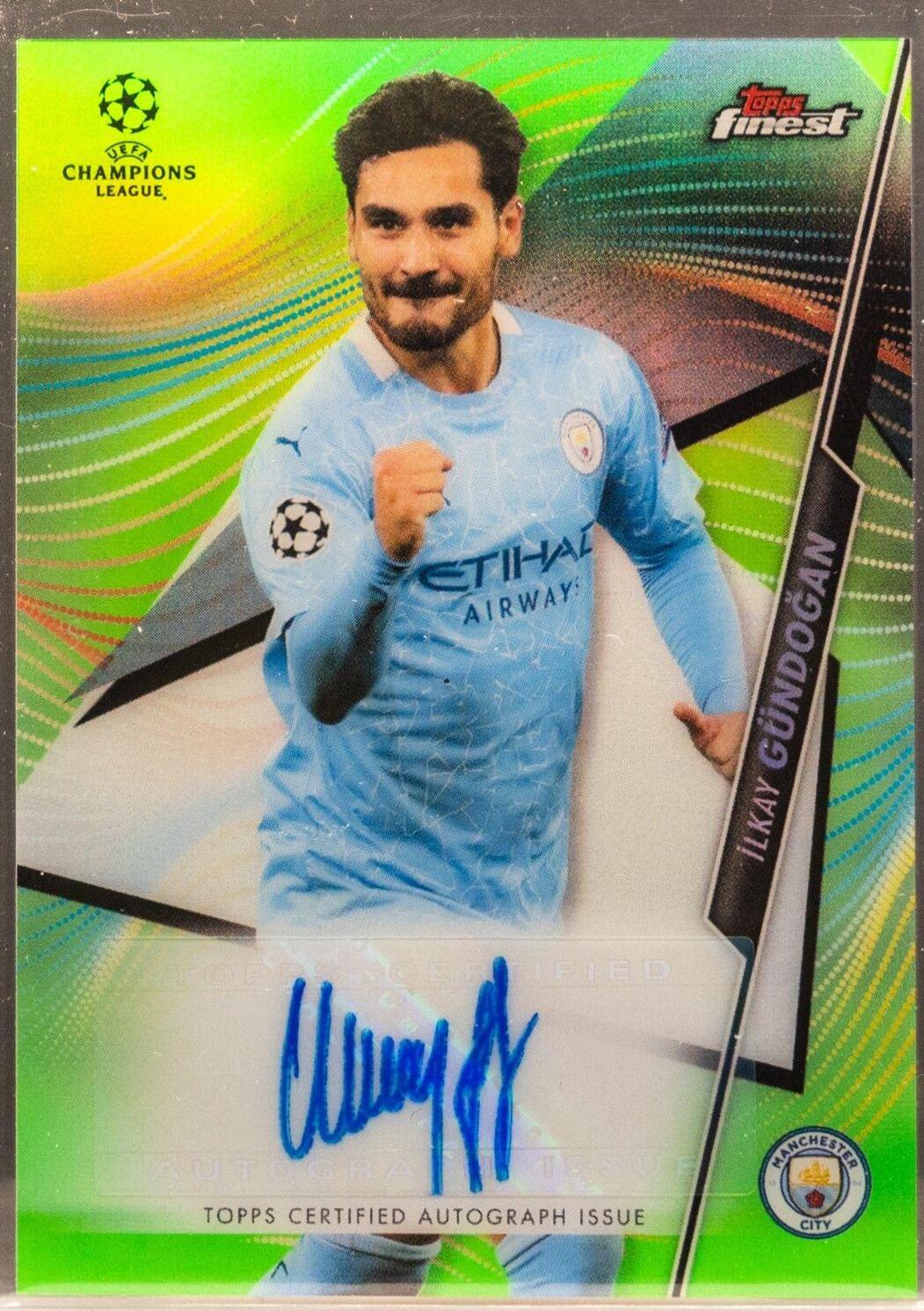 Ilkay Gundogan [Neon Green Refractor] #FA-IG