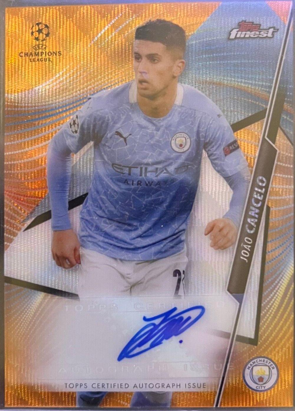 Joao Cancelo [Orange Wave Refractor] #FA-C