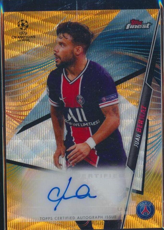 Juan Bernat [Orange Wave Refractor] #FA-JBE