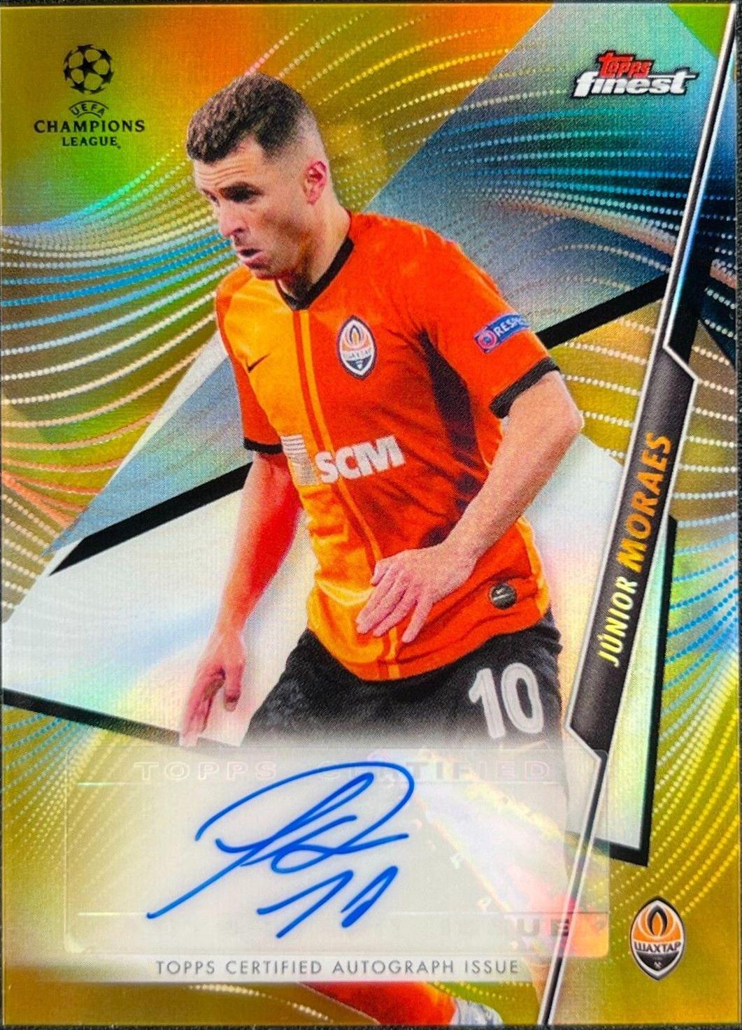 Junior Moraes [Gold Refractor] #FA-JM