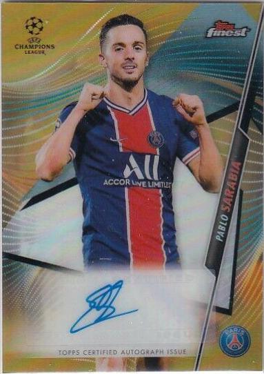 Pablo Sarabia [Gold Refractor] #FA-PS