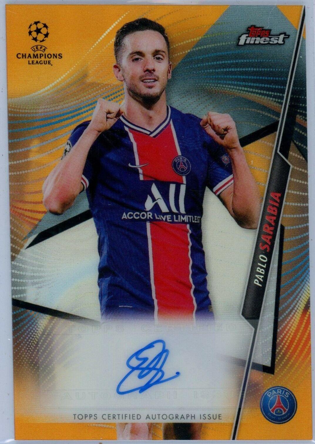Pablo Sarabia [Orange Refractor] #FA-PS