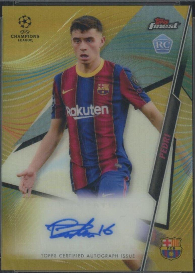 Pedri [Gold Refractor] #FA-P