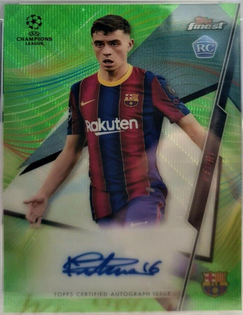 Pedri [Neon Green Wave Refractor] #FA-P