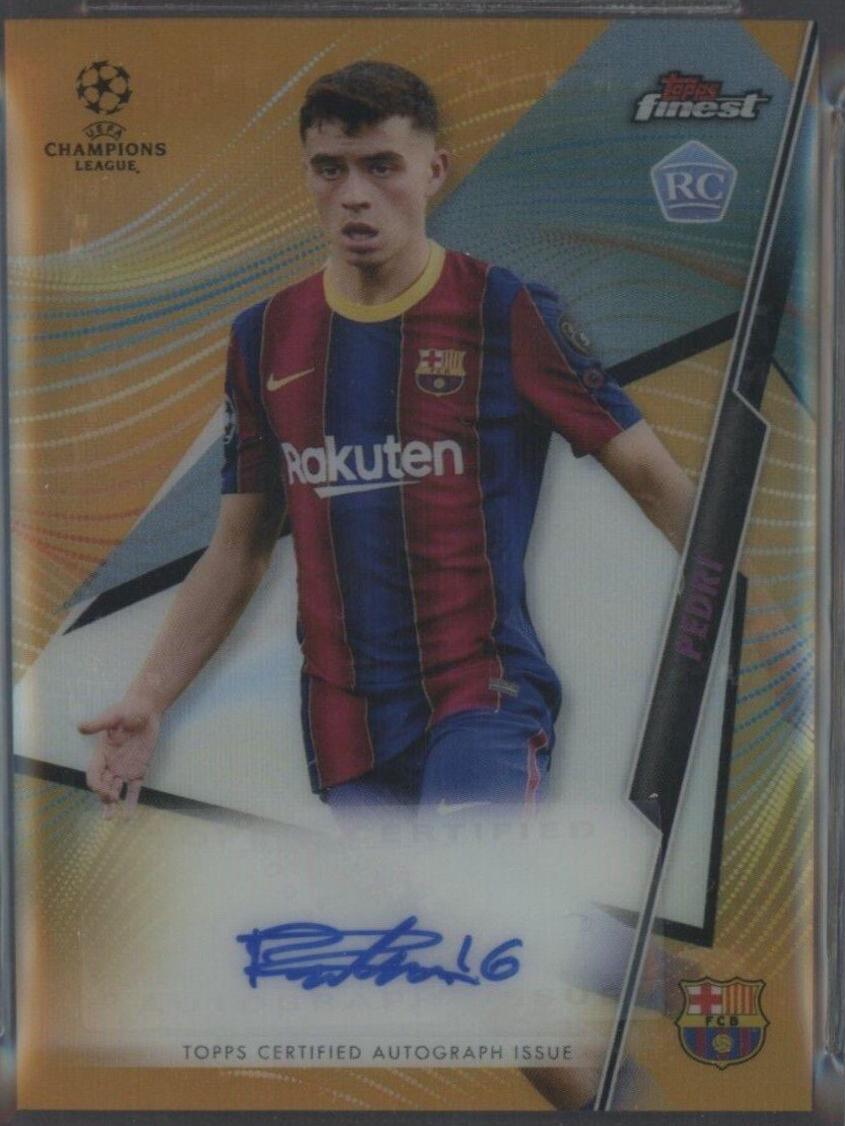 Pedri [Orange Refractor] #FA-P