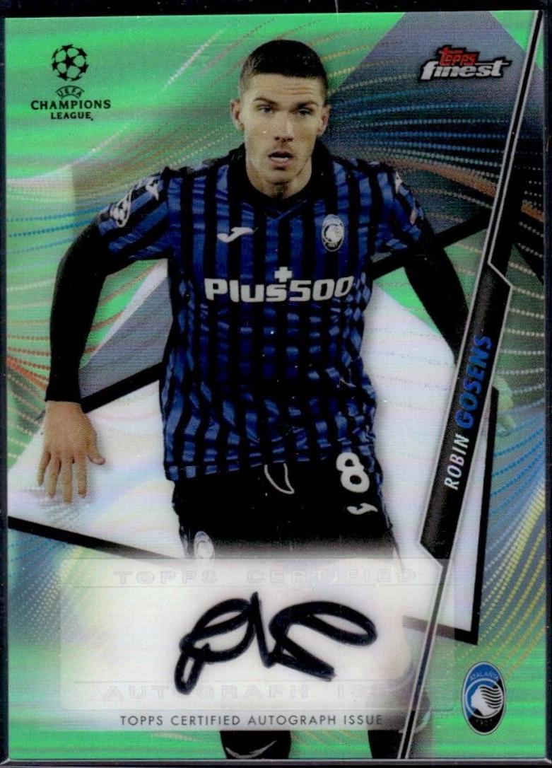 Robin Gosens [Neon Green Refractor] #FA-RGS