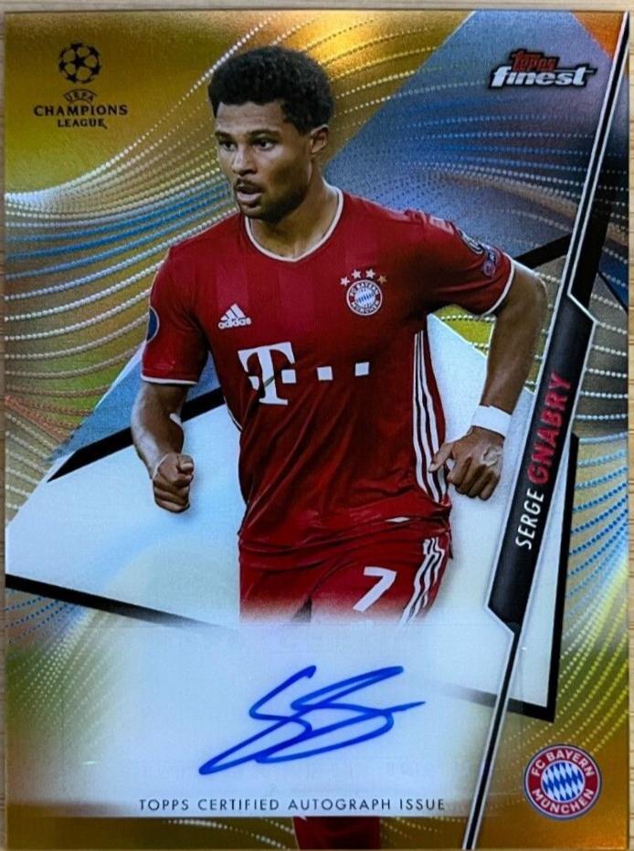 Serge Gnabry [Gold Refractor] #FA-SGN
