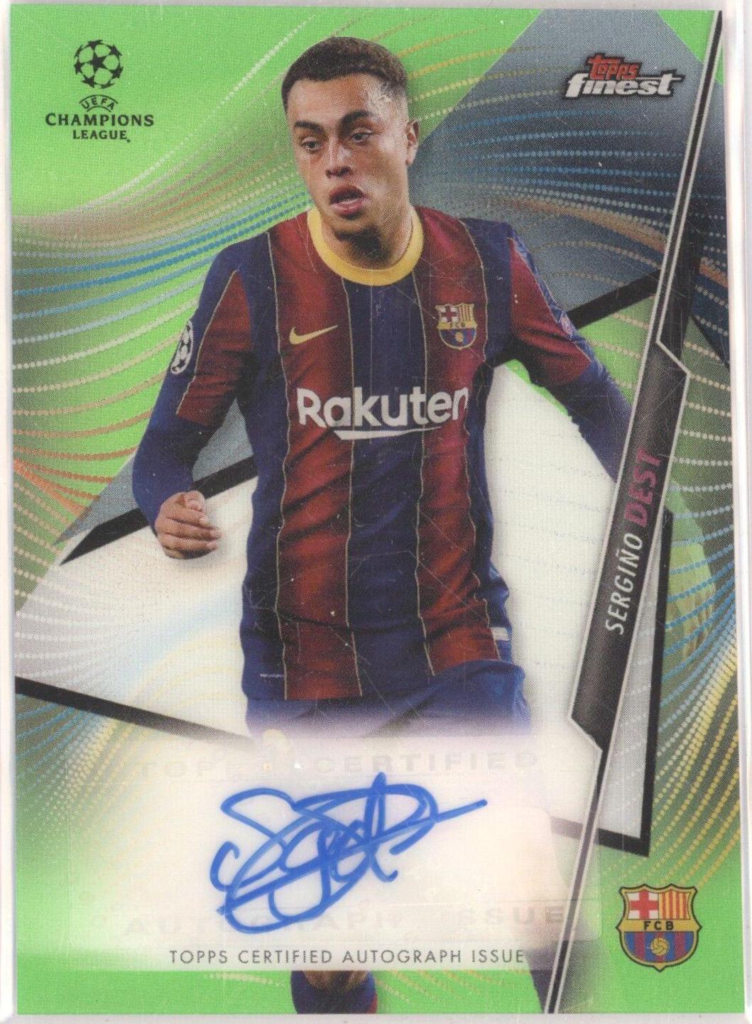 Sergino Dest [Neon Green Refractor] #FA-SD