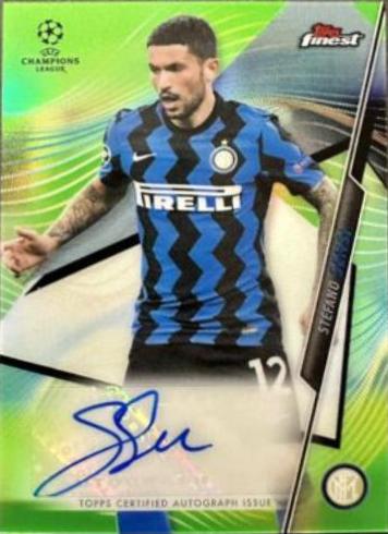 Stefano Sensi [Neon Green Refractor] #FA-SNS