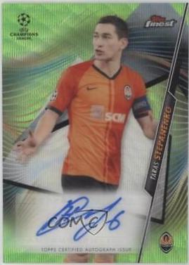 Taras Stepanenko [Neon Green Wave Refractor] #FA-TS