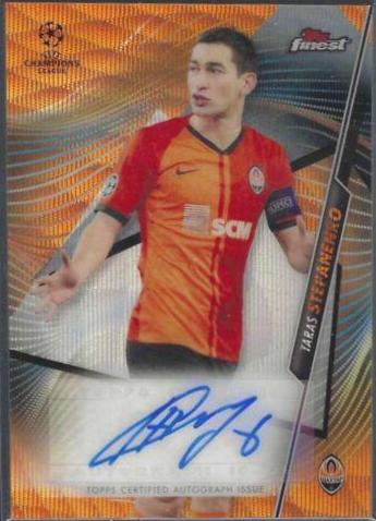 Taras Stepanenko [Orange Wave Refractor] #FA-TS