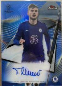 Timo Werner [Blue Refractor] #FA-TW