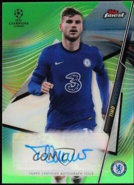 Timo Werner [Neon Green Refractor] #FA-TW