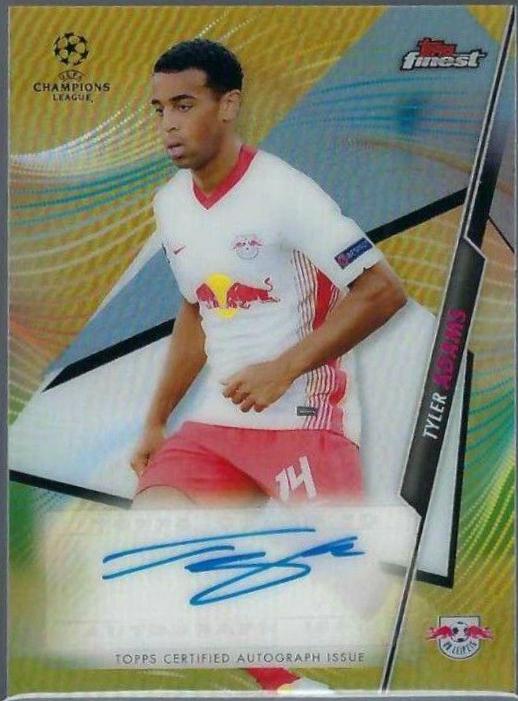 Tyler Adams [Gold Refractor] #FA-TAD