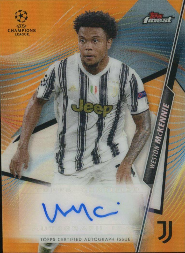 Weston McKennie [Orange Refractor] #FA-WMC