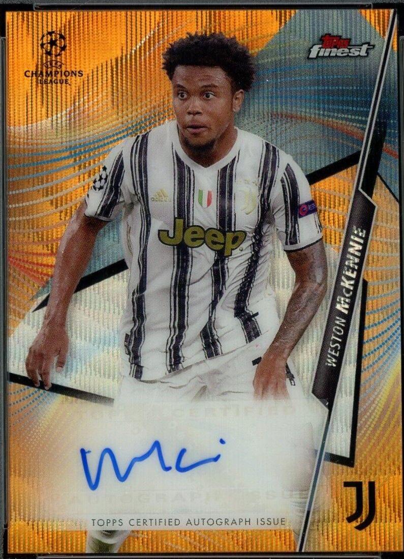 Weston McKennie [Orange Wave Refractor] #FA-WMC