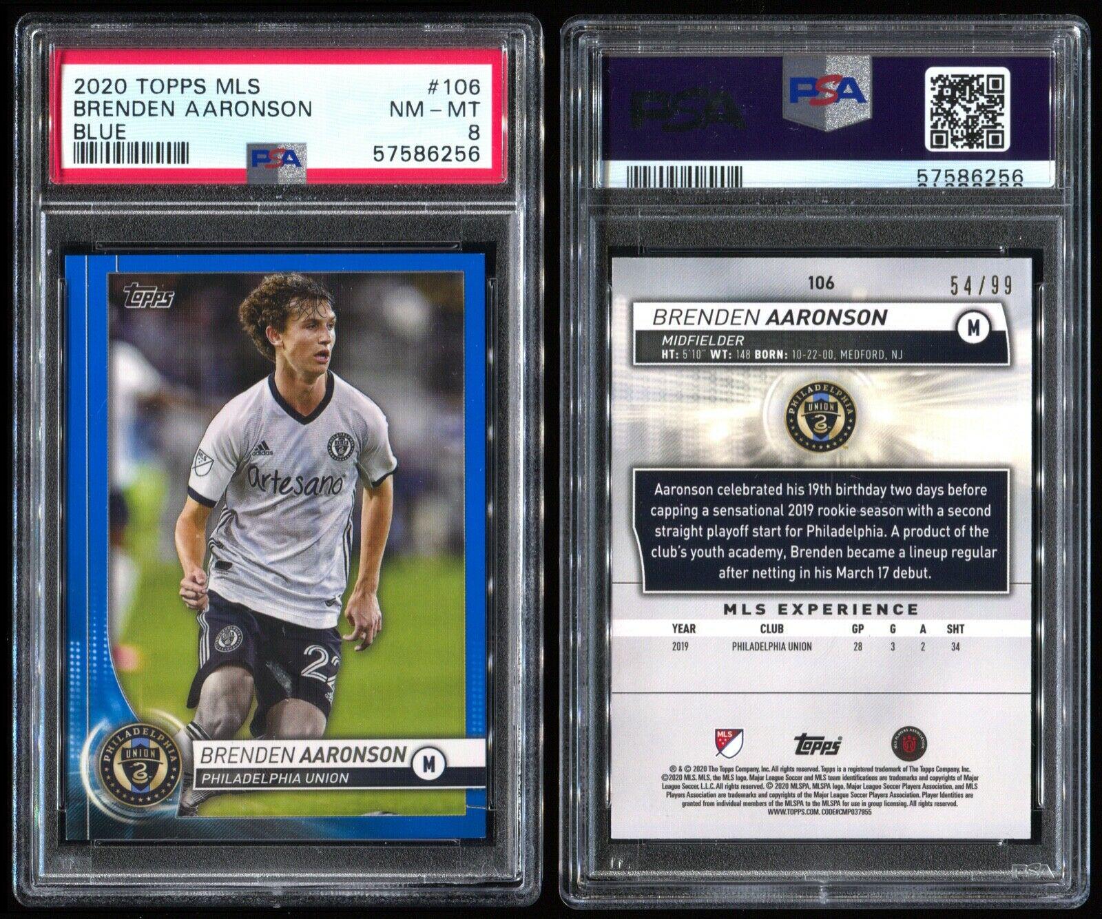 Brenden Aaronson [Blue] #106