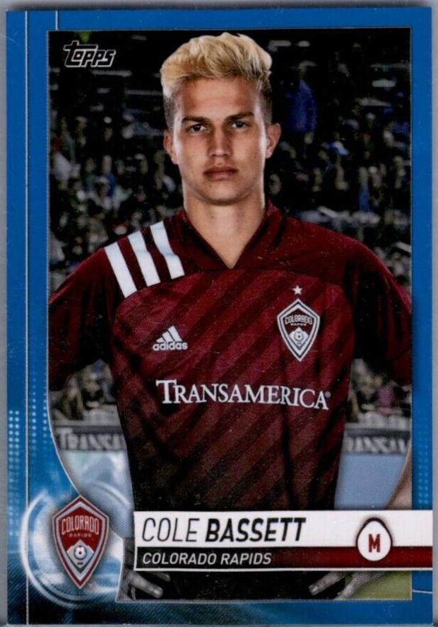 Cole Bassett [Blue] #100