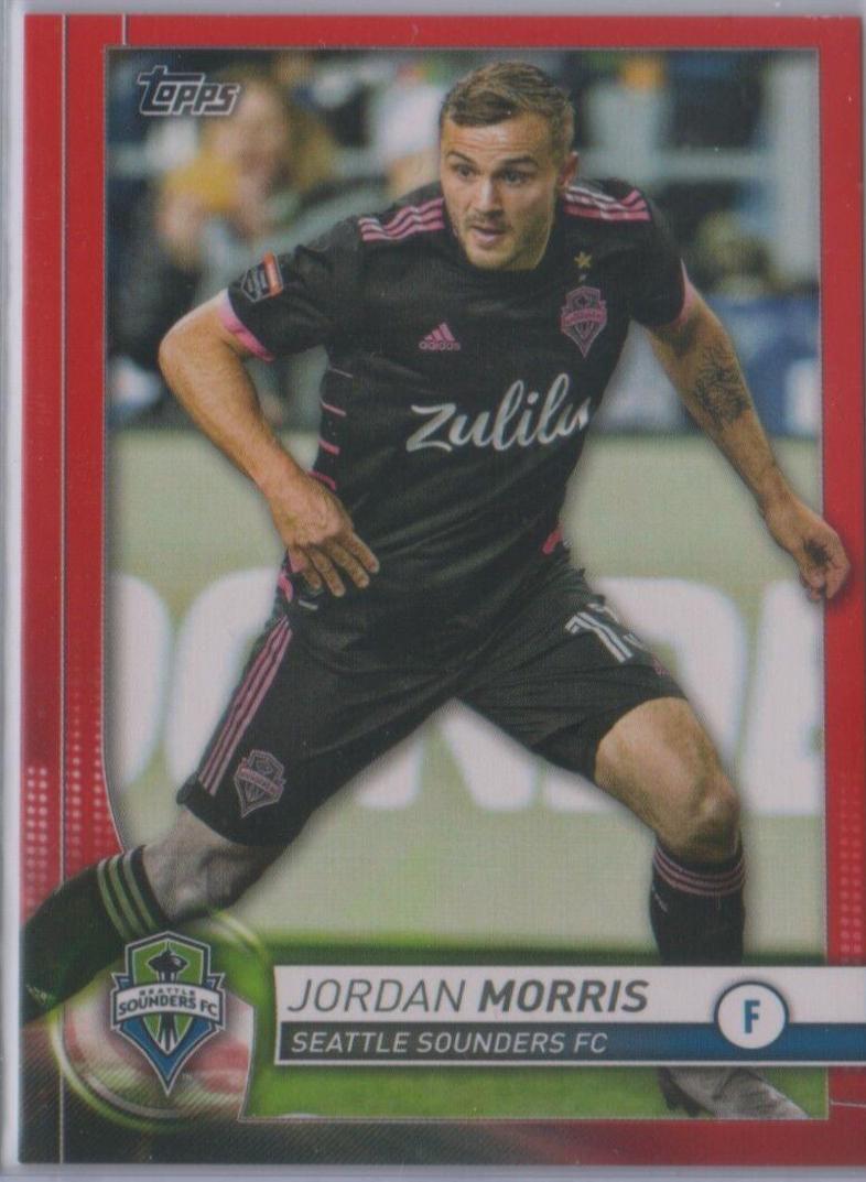 Jordan Morris [Red] #125