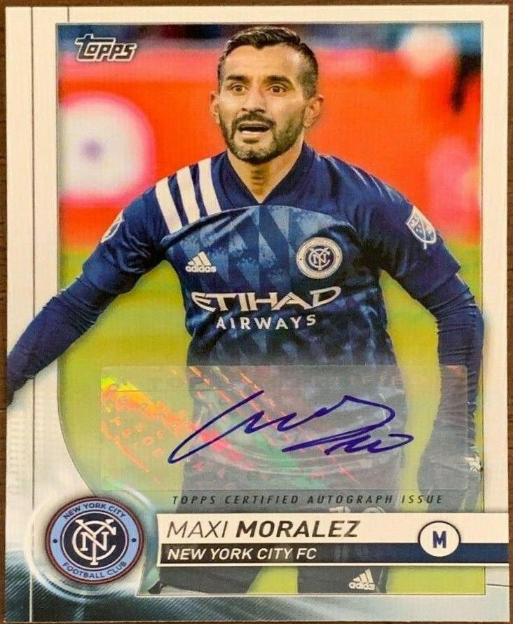 Maxi Moralez [Autograph] #40