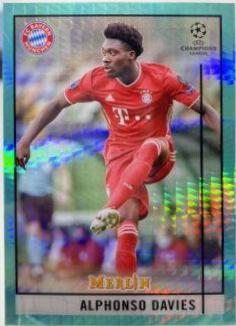 Alphonso Davies [Aqua Refractor] #33