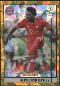 Alphonso Davies [Gold Atomic Refractor] #33