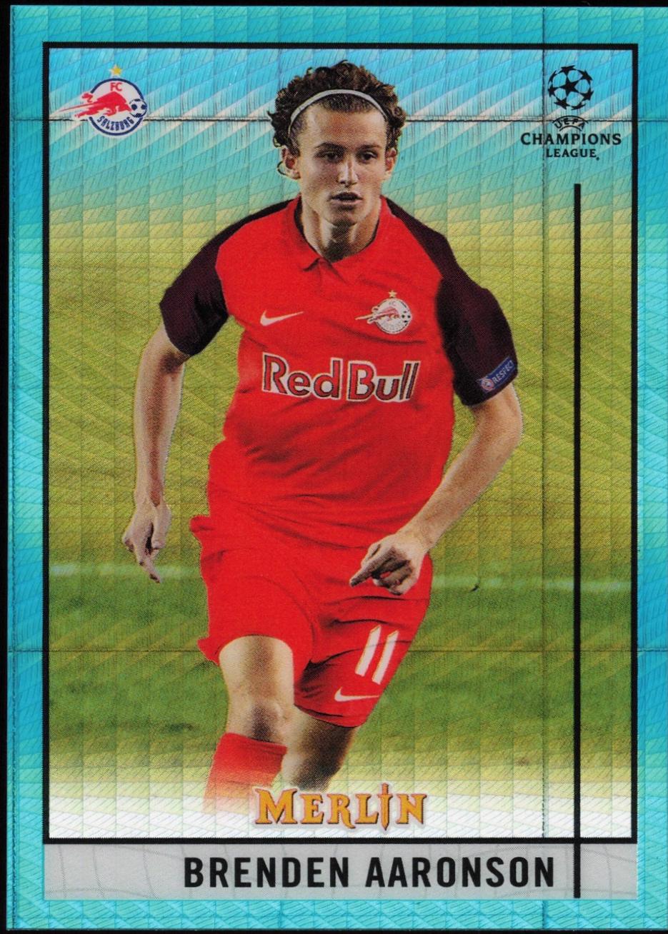 Brenden Aaronson [Aqua Prism Refractor] #76