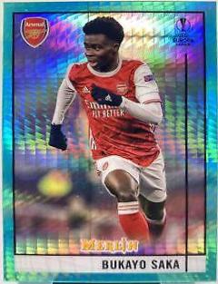 Bukayo Saka [Aqua Prism Refractor] #69