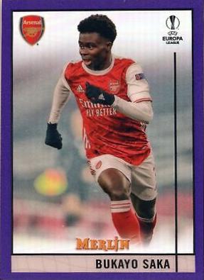 Bukayo Saka [Purple Refractor] #69