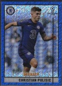 Christian Pulisic [Blue Shimmer Refractor] #21