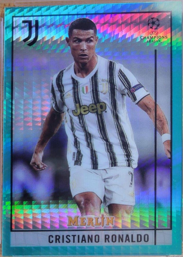 Cristiano Ronaldo [Aqua Prism Refractor] #50