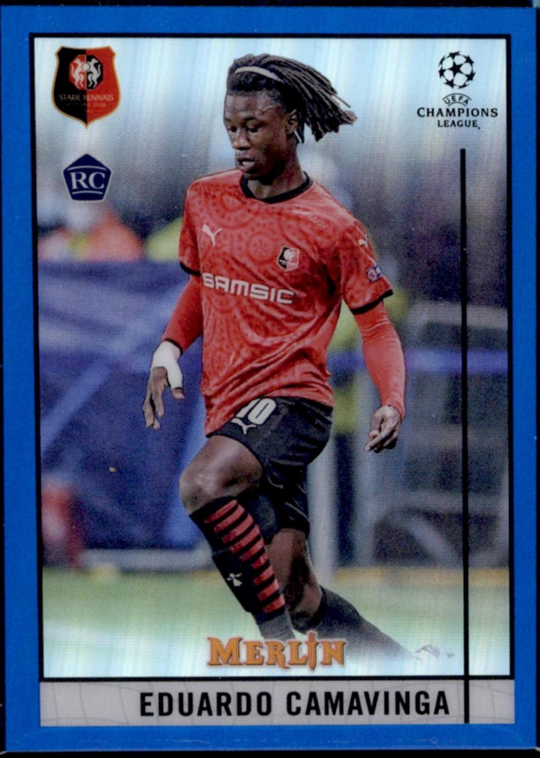 Eduardo Camavinga [Blue Refractor] #20