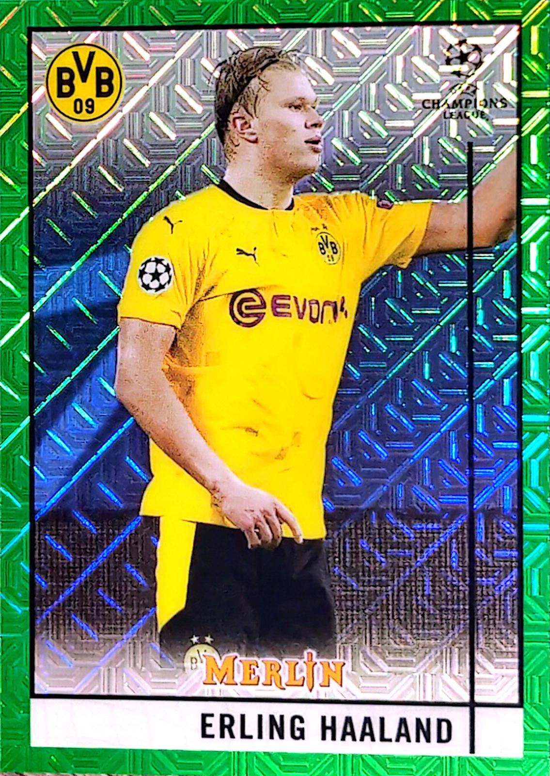 Erling Haaland [Green Mojo Refractor] #65