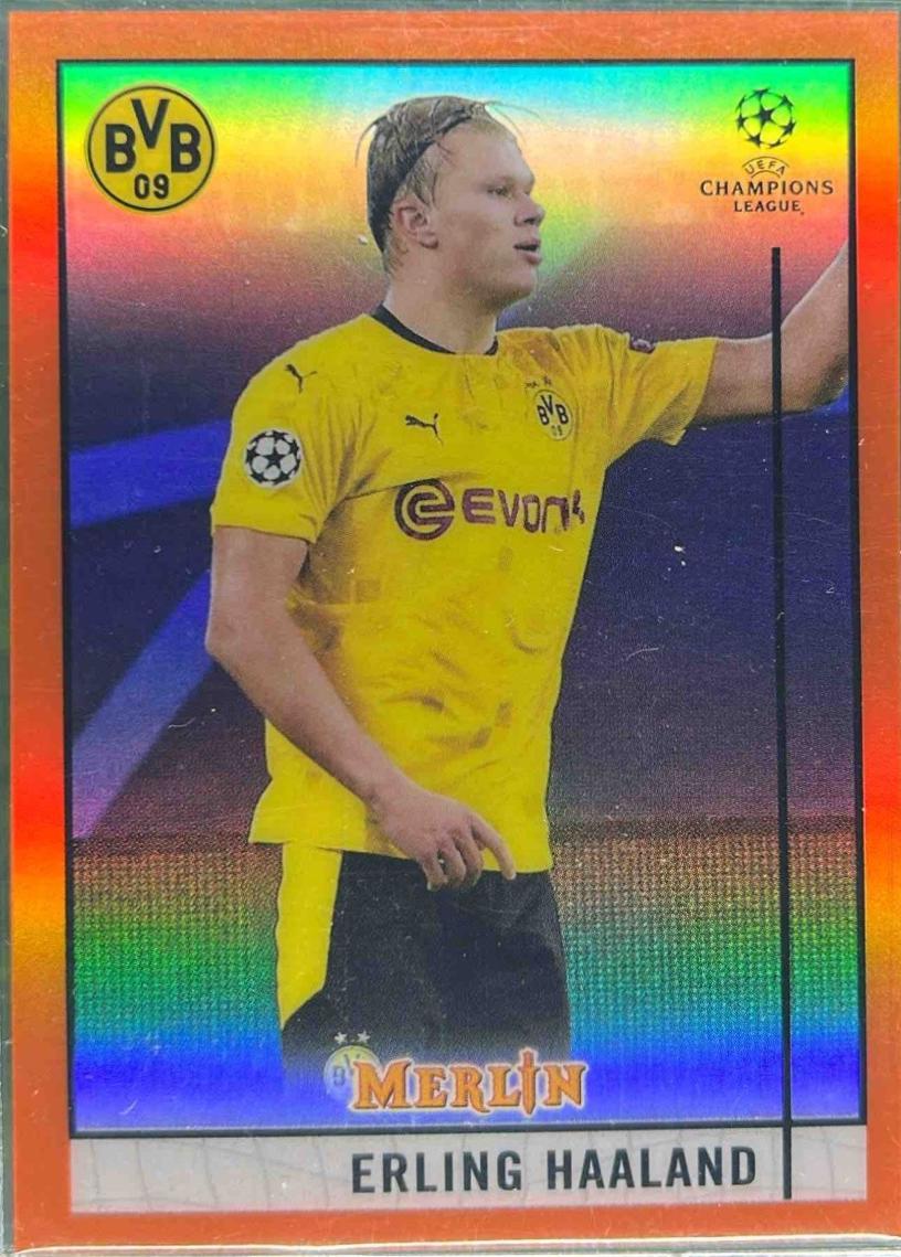 Erling Haaland [Orange Refractor] #65