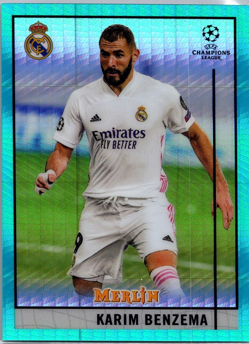 Karim Benzema [Aqua Prism Refractor] #51