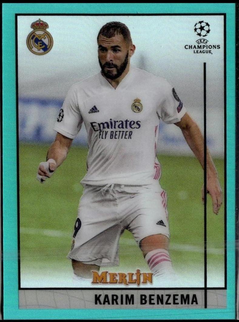 Karim Benzema [Aqua Refractor] #51