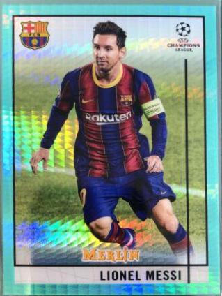 Lionel Messi [Aqua Refractor] #1