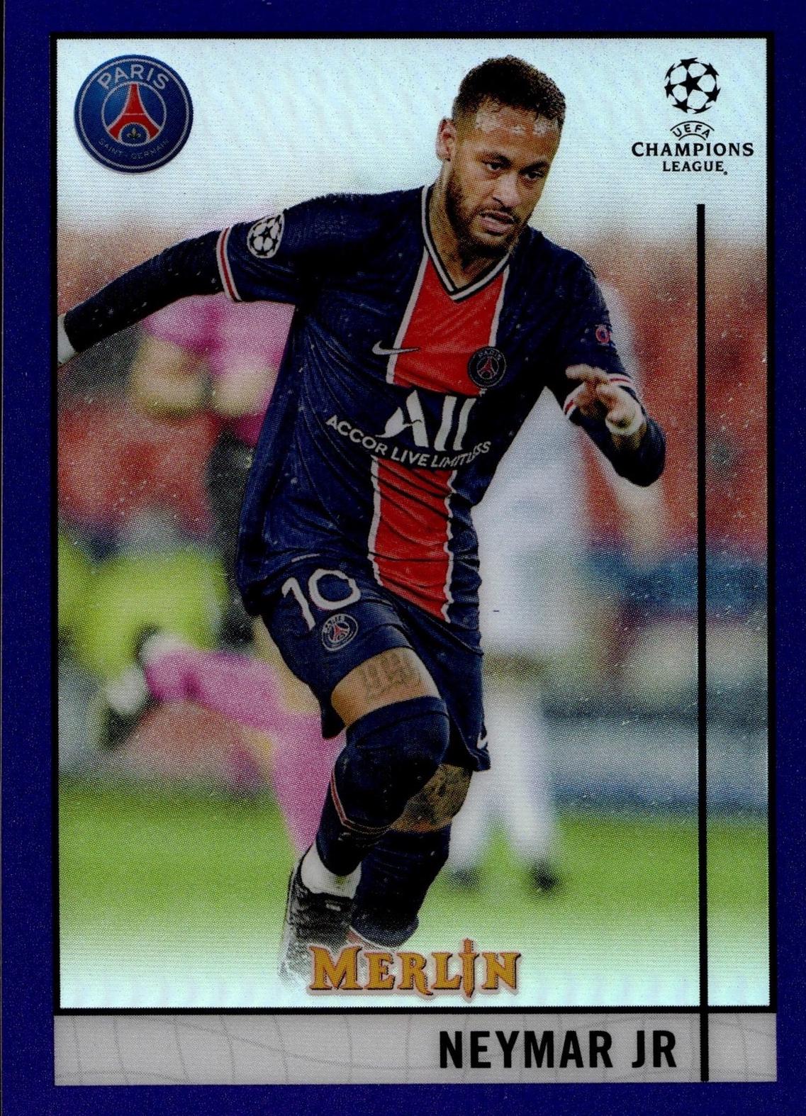 Neymar Jr [Purple Refractor] #58
