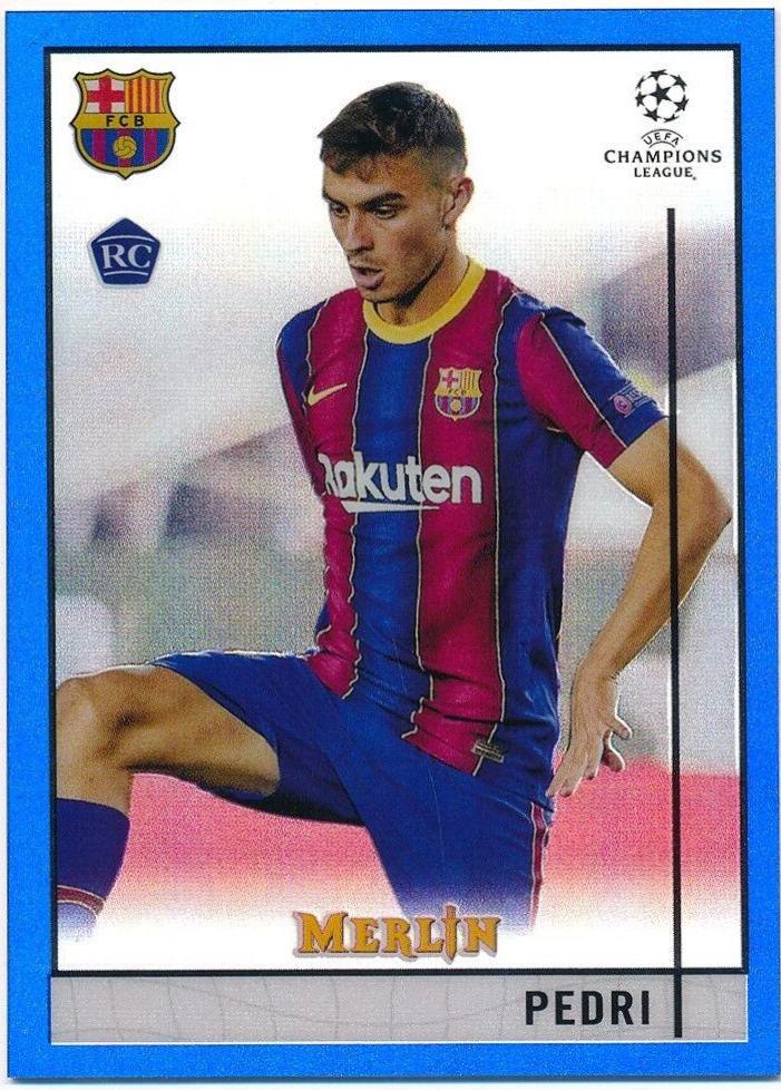 Pedri [Blue Refractor] #89