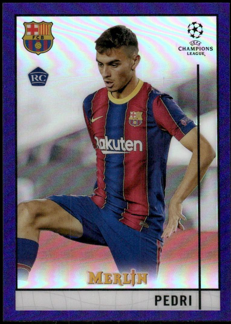 Pedri [Purple Refractor] #89