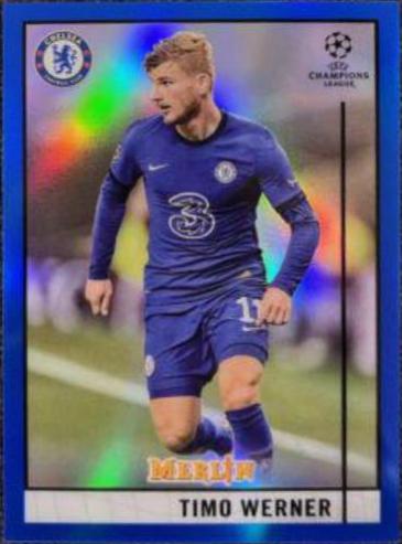 Timo Werner [Blue Refractor] #8